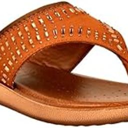 Synthetic Solid Casual Lightweight Open Toe Comfortable Flat Slipper For Women (AE0692)-13