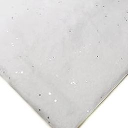 ECO SARRAS Luxury Gemstone White & Silver MULTI-PURPOSE WRAPPING PAPER | 20x26 Inches | Ideal for GIFT WRAPPING, HAMPERS, CRAFTS & DIY PROJECTS, FLOWER MAKING, CLOTHES ETS (Pack of 20 SHEETS)-image-18
