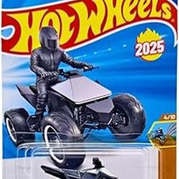 Hot Wheels Tesla Cyberquad HW Dirt Ages 3 and Up 82/250 (Black)-image-41