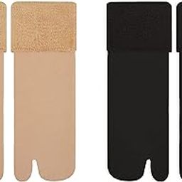 Women's Ankle Length Fluffy Socks, Thumb Thermal Socks, Winter Thick Slipper Socks, inside fur socks, Premium Snow Warm Fur Cashmere Velvet socks for Women's and Girls free size (4 pairs)-image-2