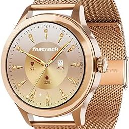 Fastrack Noir Pro Womens Smart Watch, 3.0 cm Super AMOLED Display, 390*390 Resolution, 100+ Sports Modes, SOS, BT Calling, Female Health Monitor,IP68, 5-Day Battery, 100+ Smartwatch Faces (Rose Gold)-picture-7