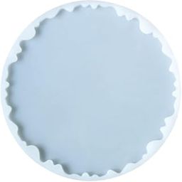 Eoast® Big Size Round |Square | RECTAGEL | Oval | Shape Tray Coaster Mold Silicone Epoxy and UV Resin Mould,Silicone Mould- Seof 1 (12 inch Agate Round 15 mm Depth)-image-17
