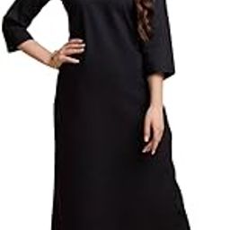 Women's Pure Cotton Kurta Set with Pants, 3/4 Sleeve, Notch Neck, Casual Wear, (Different Color Options Available)-image-89