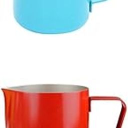 2 Pieces Milk Frothing Jug Coffee Expresso Latte Art Pitcher-image-8