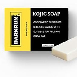 Darkrun Pack Of 1 Kojic Acid Soap 2% – Skin Brightening & Lightening Soap for Face & Body | Reduces Dark Spots, Pigmentation, Acne Marks, Melasma & Tanning | 100GM-5