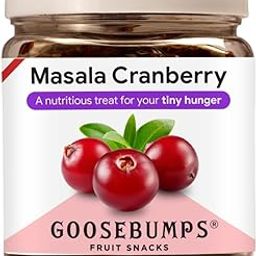 GOOSEBUMPS Masala Cranberry|Dried Cranberry | Healthy Snack for Kids and Adults|150 GMS-image-71