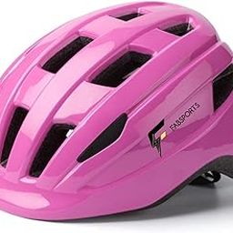 FABSPORTS Kid's Light Weight Bicycle/Bike Adjustable Size Superior Ventilation Safety Helmet for Cycling/Skating/Skate Boarding (Pink, 5-12 Years)-image-81