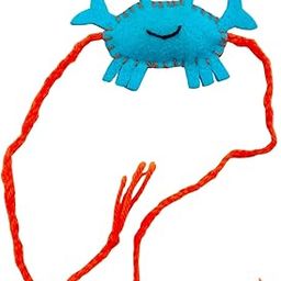 Crab Rakhi for Brother | Fun & Unique Sea Creature Theme Rakhi | Handcrafted Thread for Raksha Bandhan Celebration |-image-41