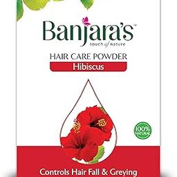 Banjara's Hibiscus Flower Powder for Hair | 100% Natural & Herbal | - 100 Grams, Hair Pack-image-74