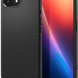 Spigen Liquid Air Cover Compatible with iPhone 16e (Matte Black)-picture-21