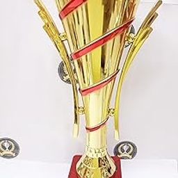 Trophy Golden Fiber Gold Strip Cup Open-picture-29