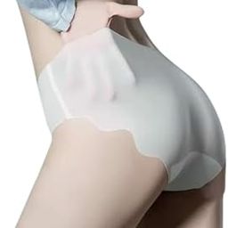 Womens Invisible Panties Laser Cut Ice Silk Panties | High Waist Women's Panties for Women | Transparent Panties-picture-10