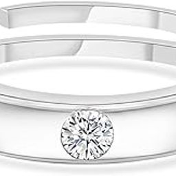 925 Silver CZ Diamond Adjustable Solitaire Ring For Womens | Rings for Girls | With Certificate of Authenticity and 925 Stamp | Life-time Warranty*-image-61