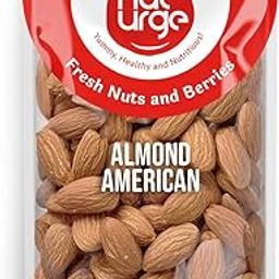 NUT URGE American Almond 1 kgITasty TreeIDry Fruits Rich In MagnesiumI Good Souce of Calcium PotassiumI Monounsaturated FatsI Fiber Rich I Reduce Inflammation-14