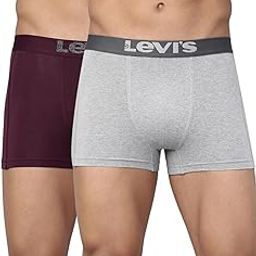Men's Regular Fit Solid Trunk (#018-TRUNK-DK GMEL-P2, Dk. Grey Melange_L)-picture-52