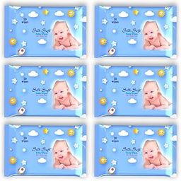 Silk Soft Baby Wipes without Lid | Pack of 6 – 10 Pulls Each | Fragrance-Free, Extra Thick & Ultra-Soft | Gentle on Sensitive Skin | Safe for Newborns & Daily Use-image-21