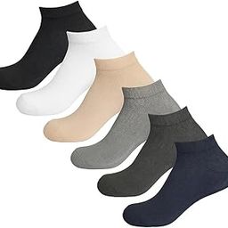 socks for men and women,boys & girl Anklesocks pack of 6 pair cotton multicolour combo, Free size-image-79