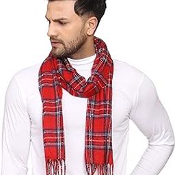 Muffler for men and women with very soft material and stretchable scarf shawl-image-40