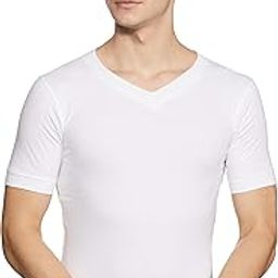 Solid Regular Fit Thermal Top Men's VNHS 5555_White M-image-12
