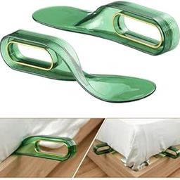BIL [ Pack of 2 ] New Bed Sheet Tucker Tool for Bed Making Double Bed Mattress Lifter and Bed Sheet Tucking Tool for Pregnent Women & Back Pain [ Green ]-image-45