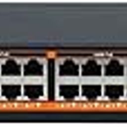 Hanutech Ai Watchdog PoE Switch 24 Port Gigabit (24*10/100/1000Mbps+2*1000Mbps RJ45 Uplinks+2*1.25G SFP Slots) 300Watt, 8KV ESD Protection, CCTV Survillience Networking Switch- 1 Year Warranty-29