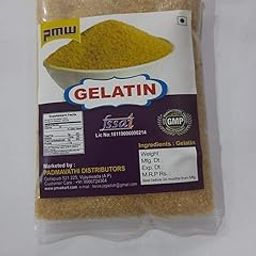 Pmw - Jar Pack - Gelatin - Gelatine Powder - Fine Crystals - Unflavoured 100% Pure Edible - 1 KiloFor Knee Pains - Glucosamine - Skin Care-11