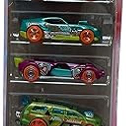 Hot Wheels Car 2024 Action Pack of 5 (Electro Silhouette, Twinduction, Nitro Tailgater, Slide Kick, 24 Ours) Multi - Color-1