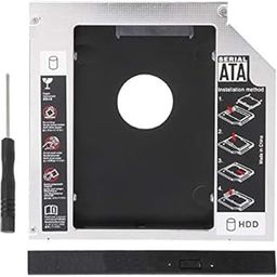 ETZIN Universal 9.5mm SATA to SATA 2nd SSD HDD Hard Drive Caddy Case Adapter Tray Enclosure for Laptop CD/DVD-ROM Optical Bay (Sata-Candy-9.5mm)-EPL-398HS.-picture-24