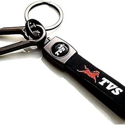 AutokraftZ TVS Jupiter Apache Leather Keychain/Keyring – Stylish Design, Ideal Accessory to Hold Keys, Perfect Accessory for Motorcycle Enthusiasts, Great Gift for Riders and Adventurers-48