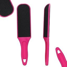 TEMPERIA (1pc) Foot Scrubber for Dead Skin - Double Sided Pedicure Kit for Women - Feet File Scrub Tools, Heel Scraper Filer & Leg Cleaner Brush - Easy to Use (Multicolour) (HF587)-image-54
