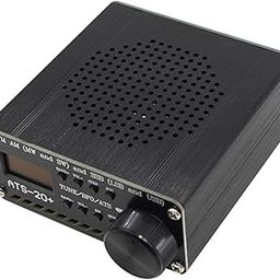 ATS-20+ SI4732 Radio Receiver, 3.5mm Audio Output, Attachments, Stable Portable, Ham, Amateur Radio, 22-Band, Black, Auxiliary, USB Charging, Classic Style-29
