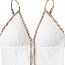V-Neck Bra for Womens, Girls Front Zipper Bra, Sports Bra (28 to 32) Multicolour-picture-37
