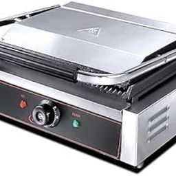 Commercial Sandwich Maker Griller for Jumbo Breads – Heavy Duty Electric Sandwich Press, Non-Stick Plates, Quick Heating for Café, Restaurant & Home Use-image-92