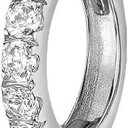 FASHIONS Silver Plated Crystal Stone Piercing Nose Ring Pin Pierced Hole Type Nosepin for Women & Girls-44