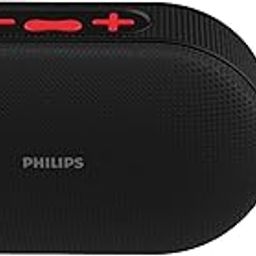 PHILIPS Audio TAS1400BK Wireless Bluetooth Speaker with Deep Bass, Passive Radiator, 12W Sound Output, 1200mAh Rechargable Battery, RGB Light Modes, 10H Playtime, Supports TF/USB/BT Modes (Black)-19