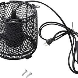 bnf® Retractable Reptile Lamp Holder Reptile Accessories for Frogs Birds Pet|Pet Supplies | Reptile Supplies|1 Reptiles Heat Lamp Lampshade(US Plug)-image-63