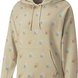 Women's Cotton Hooded Neck Regular Sweatshirt (53570767_Light Sand_Medium)-image-4