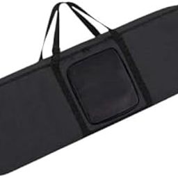 MG MUSIC GALAXY Casioo 5 Octave Padded Keyboard Bag - Black Nylon Waterproof Case for 61-Key Keyboards-31