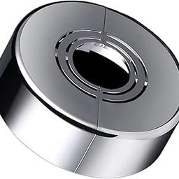 Gyanadh 2-Piece Decorative Pipe Cover Rosette for Heating Pipes - Floor & Ceiling Plate Cover, Shower Fitting, Split Wall Hole Flange Pipe Cover Big 2Pcs-image-10