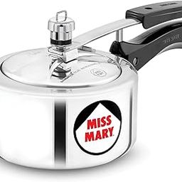 Hawkins 1.5 Litre Miss Mary Pressure Cooker, Small Inner Lid Baby Cooker, Silver (MM15)-image-8