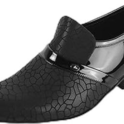 metro Men's Slip On Closure Formal - Moccasins with Mid Heel-picture-36