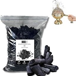 VENDLY Charcoal for Pooja, Dhoop, and Havan - (500 G.) Bag Suitable for Barbecue, Pooja, Dhoop, Havan, and Gardening Use. (500 GRAM)-image-82