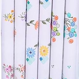 premium cotton Handkerchief hanky collection for ladies with an easy wash, Size 32 x 32 CM, Pack of 6, White background, Mix Color Prints-29