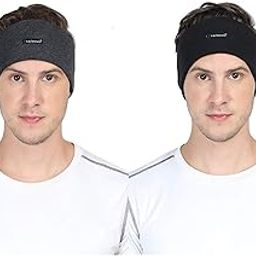 FabSeasons Unisex Double Layered Multifunctional Stretchable Head Band & Sweat Band for Running, Cross Fit, Working Out, Sports, Yoga, Cycling etc, Pack of Two-image-14