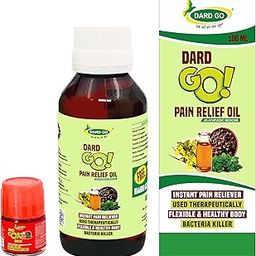 Pain Relief Oil | Ideal for Joint Pain, Knee Pain, Neck Pain, Back Pain, Shoulder Pain, Sciatica Pain | Instant Pain Reliever | Ayurvedic & Non-Sticky, 100ml (Pack of 1)-10