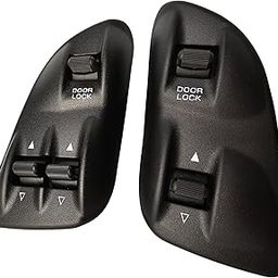 SWITCHDOCTOR Window Master Switch, Master Bezel, Front Passenger Bezel, Lock, Window Switch Assembly for 1994-1997 Dodge Ram, 1993-1999 Dodge Neon, 1997 Dodge Dakota, 1998-2003-22