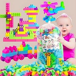 MOBCLIXS Construct and Play Fiesta: 42 Pieces + 8 Tyres DIY Building Blocks_1181 (Multicolor)-image-27