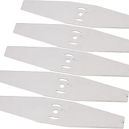ELBME Healthcare® 5 Pcs Grass Trimmer Replacement Blades, 5.8 Inch Steel Lawn Mower Blades for Lawn Mowers Power Mowers, Weed Accessories for Cutting Grass, Weeds, Bushes, Thorns |-image-50