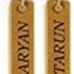 Printifykart Rakhi Set of 2 for Brother with Name Rudraksh Beads for Rakshabandhan(2Rakhi)-image-2