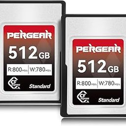 Pergear 512GB CFexpress Type A Memory Card, Up to 800MB/s Read Speed & 780MB/s Write Speed for 4K 120P,8K 30P Recording (2-Pack)-image-38